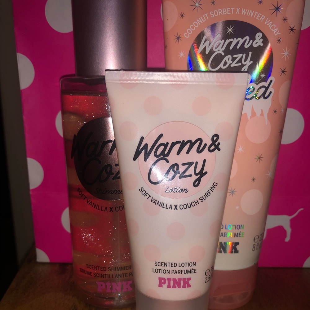 Vs pink lotion and spray